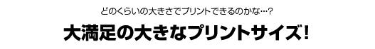 A3サイズの大きな版で、デザイン思いのまま!